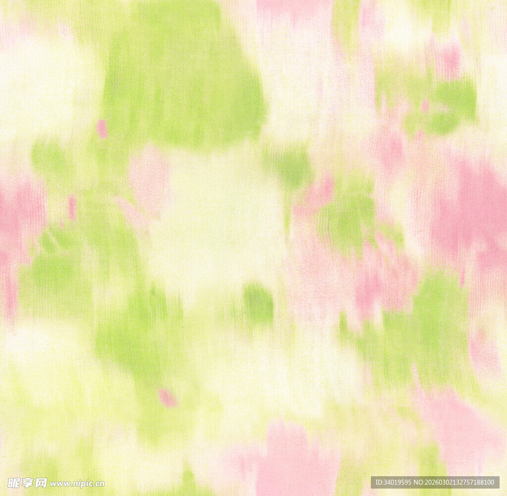 梦幻粉绿渐变水彩背景
