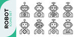 机器人图案