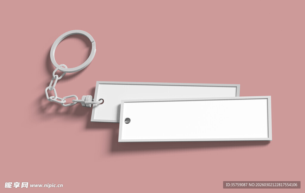 钥匙扣挂件样机