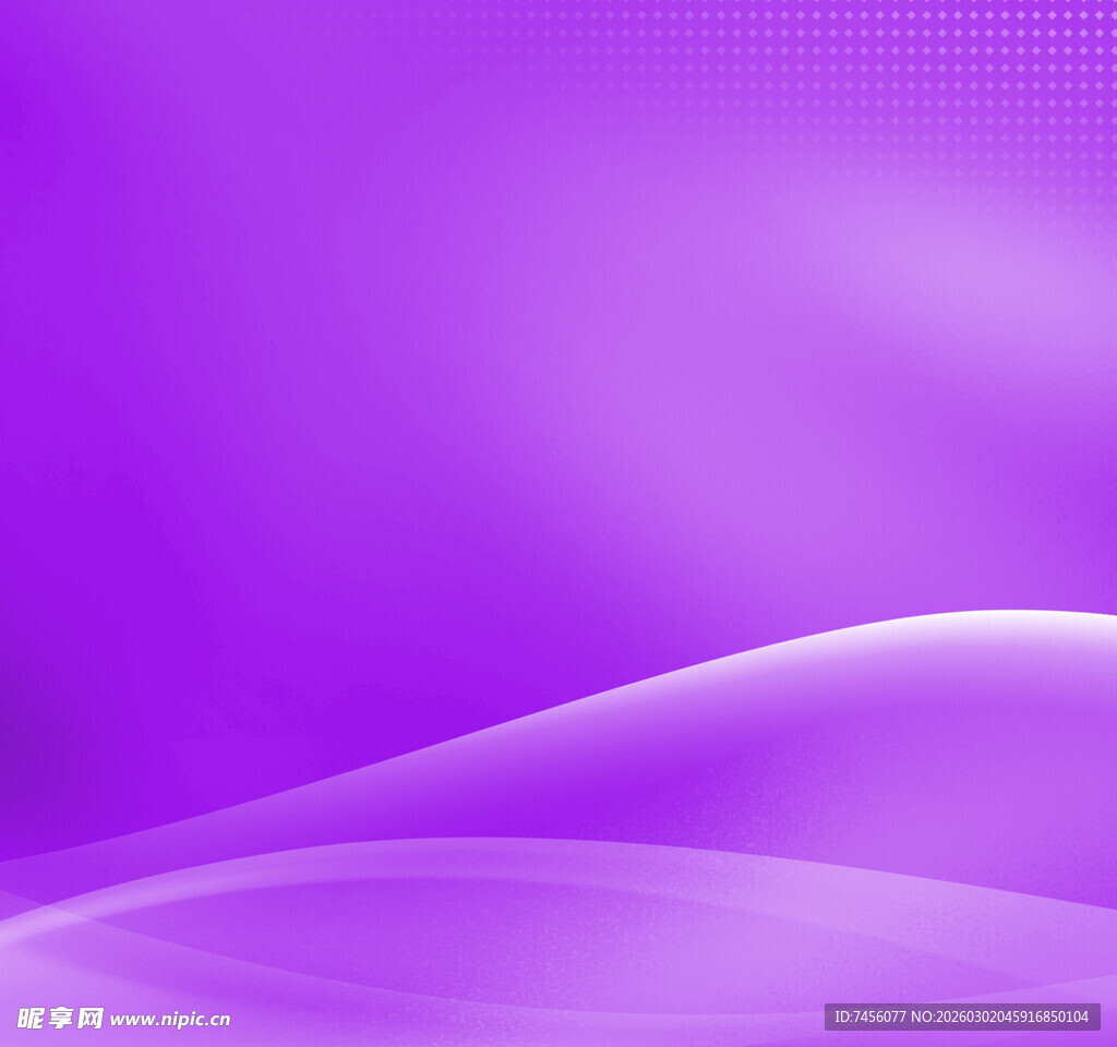 紫色渐变波浪背景图