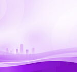 紫色城市背景图