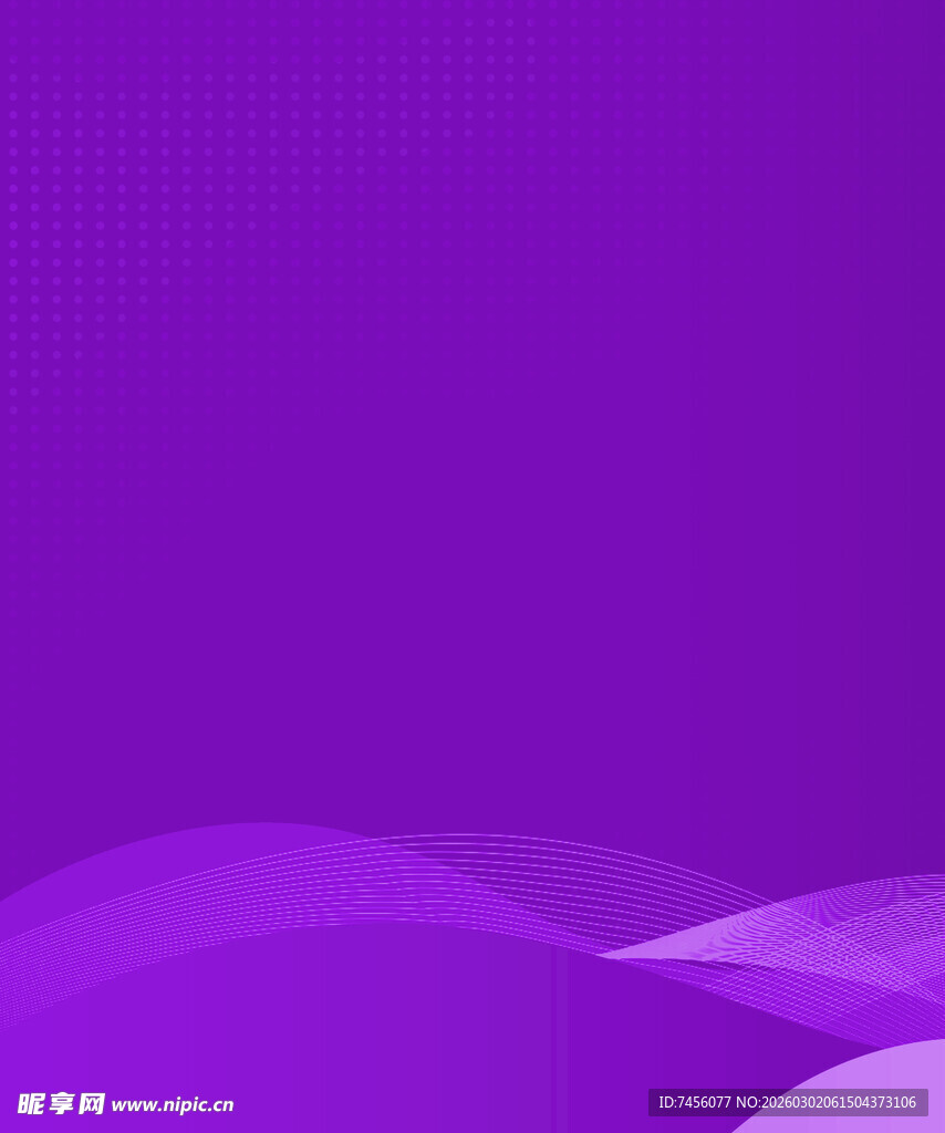 紫色渐变波浪背景图