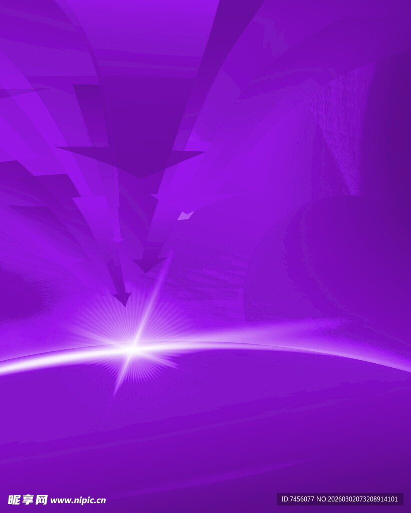 紫色梦幻光效背景图