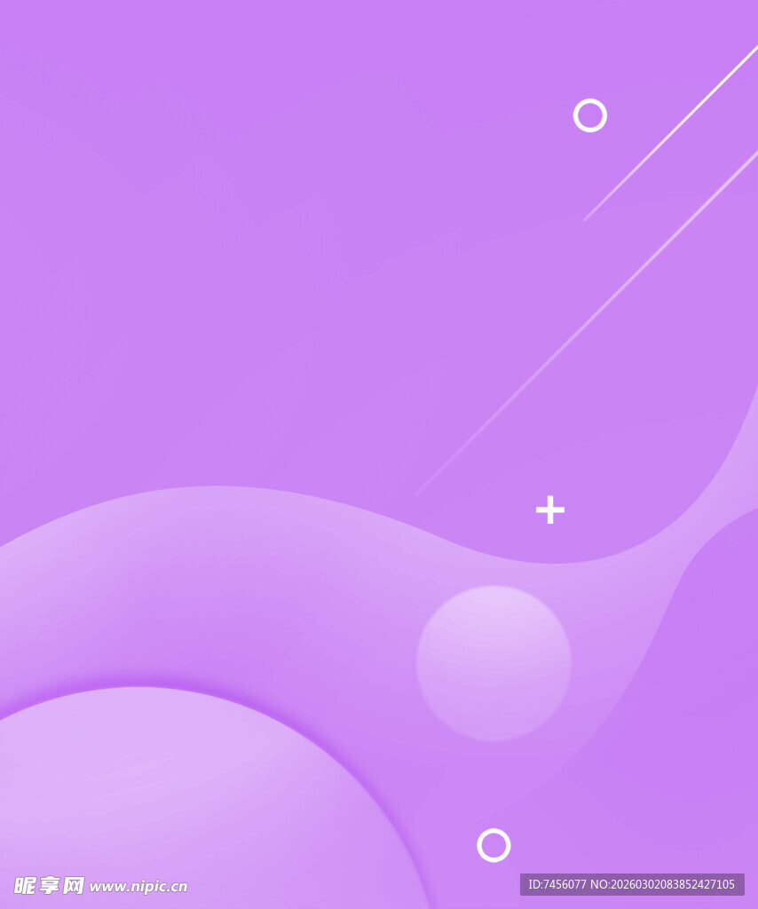 紫色渐变流体抽象背景图