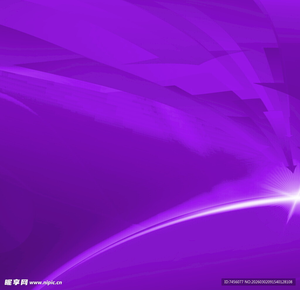 梦幻紫色渐变抽象背景图