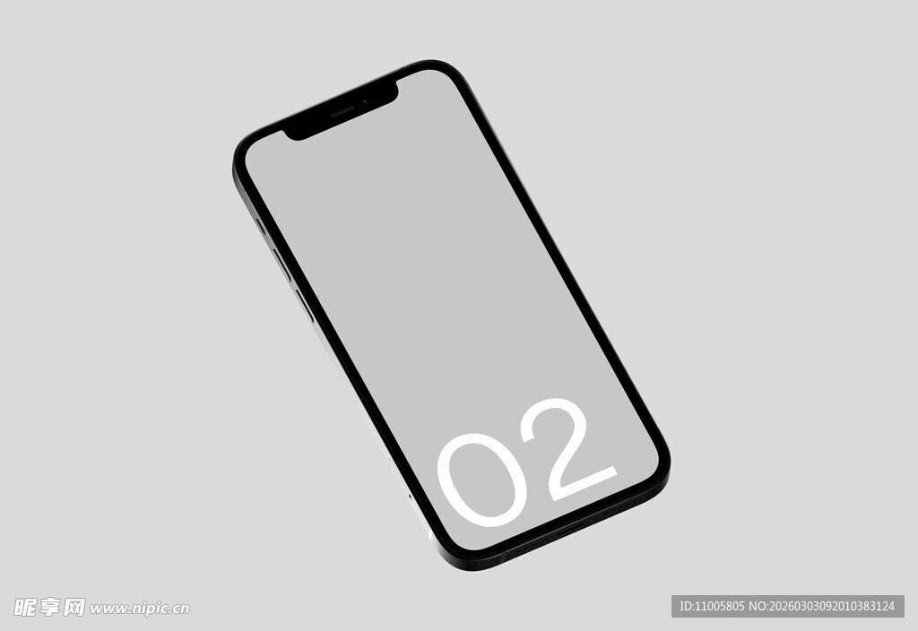 白色 苹果手机 样机 贴图