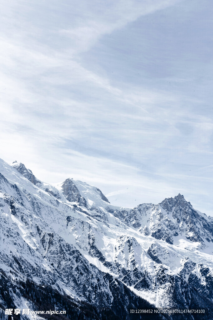 壮丽雪山美景