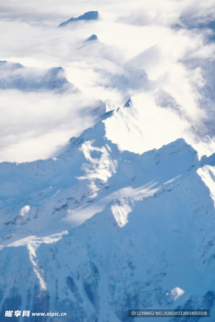 壮丽雪山美景