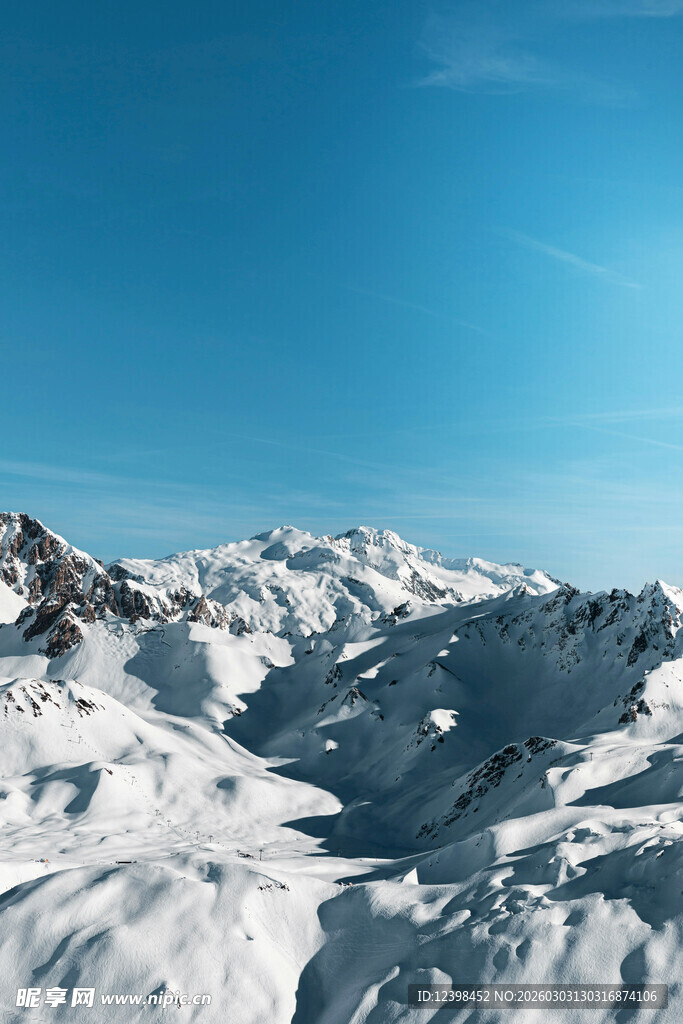 雪山壮丽风光