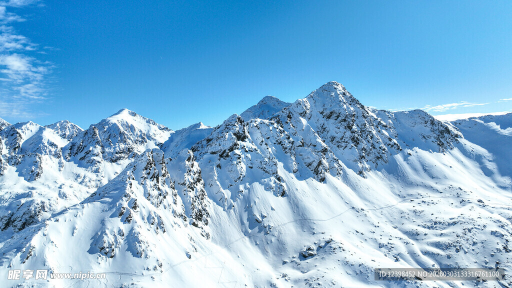 壮丽雪山美景