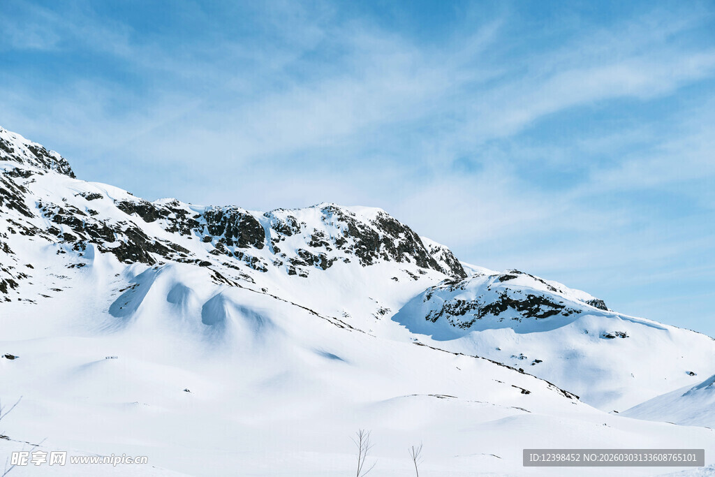 雪山美景