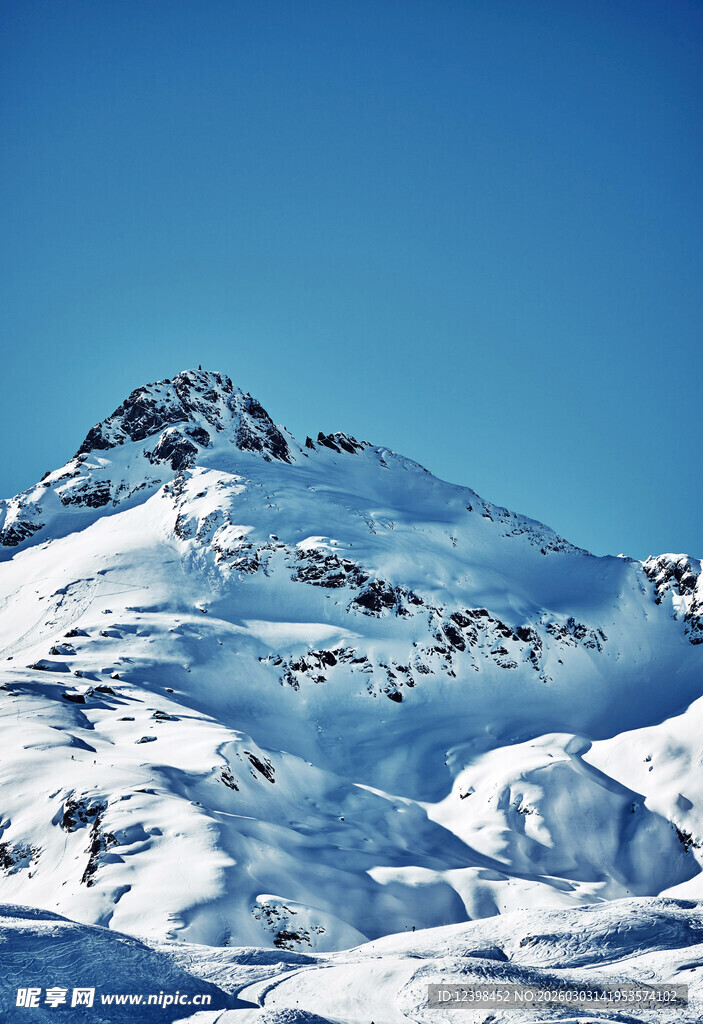 雪山美景