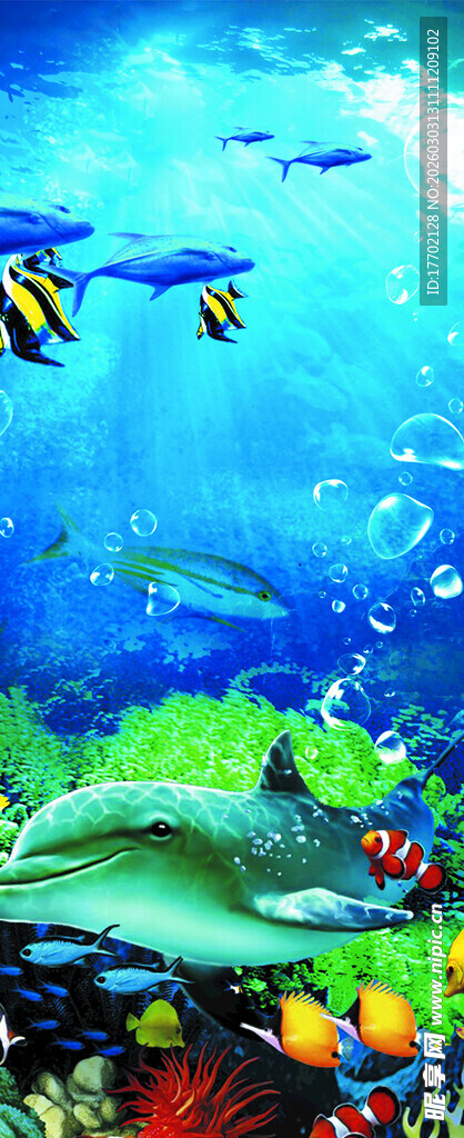 梦幻海底世界美景