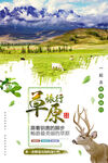 草原旅游海报