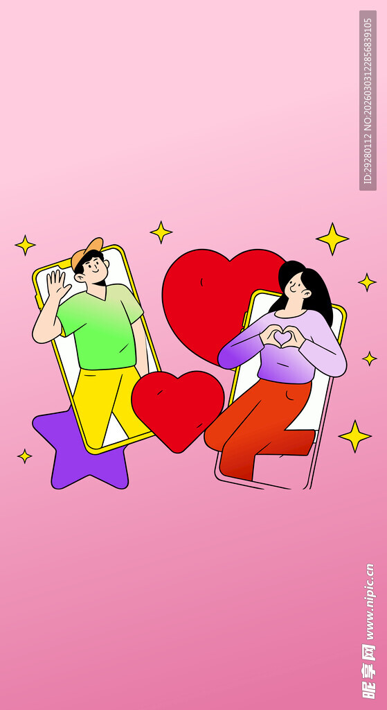 甜蜜情侣的欢乐日常瞬间