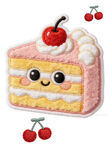 可爱樱桃蛋糕卡通形象