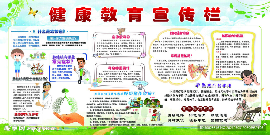 健康教育宣传栏