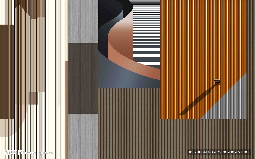 室内木地板展示场景