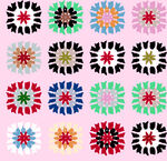 多彩几何花纹图案集合