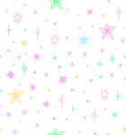 多彩星星图案背景