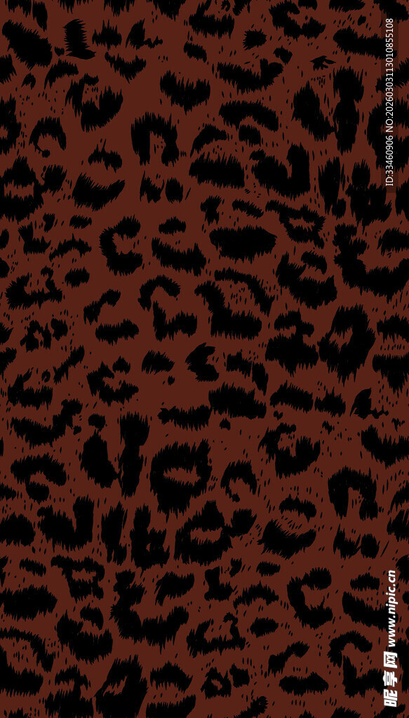 豹纹图案背景纹理