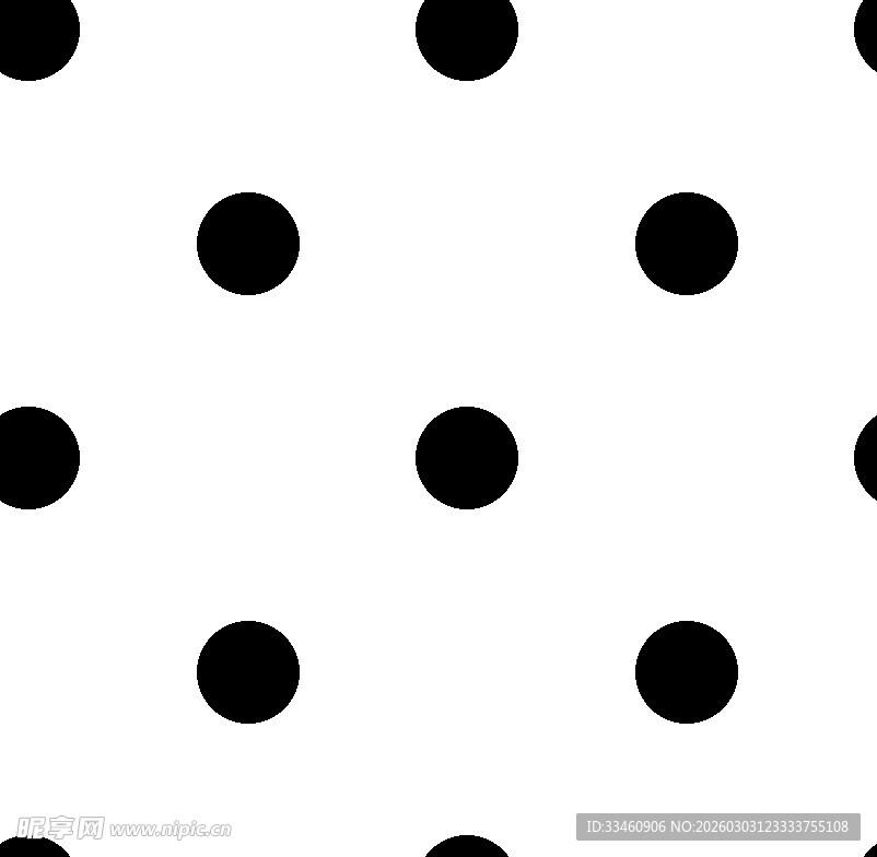 黑白圆点图案背景