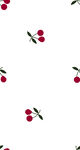 樱桃图案背景图