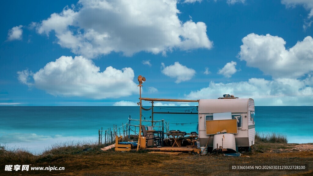 海边露营车