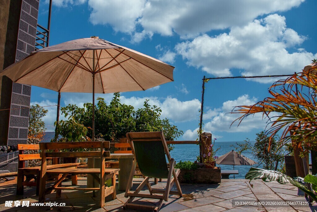 露台休闲场景