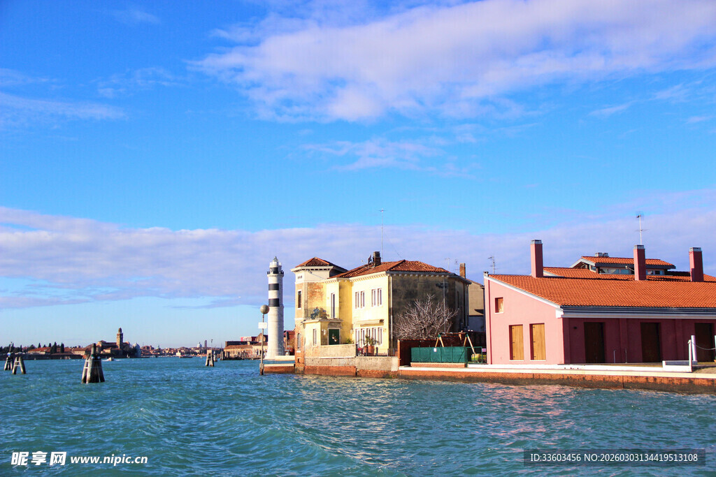 威尼斯水边风景
