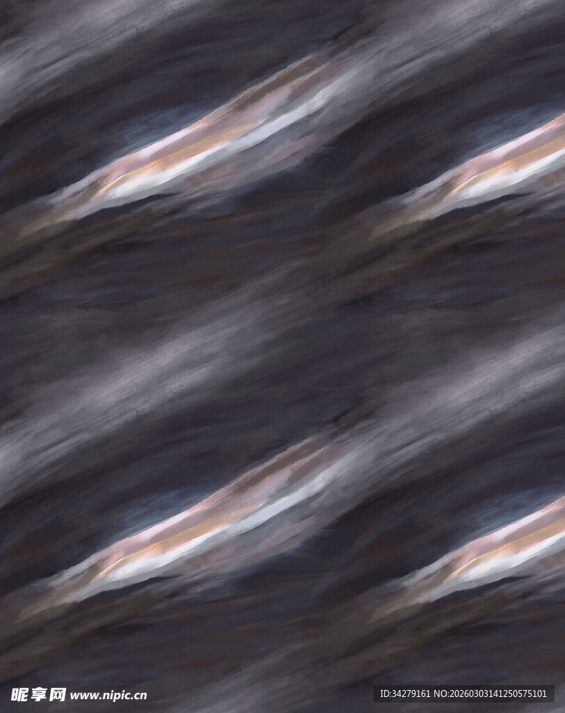 黑色波纹质感图案