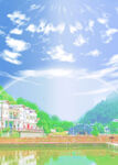 梦幻 夏日 山庄 避暑