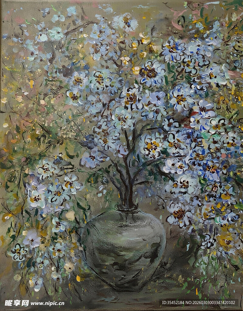 印象派油画