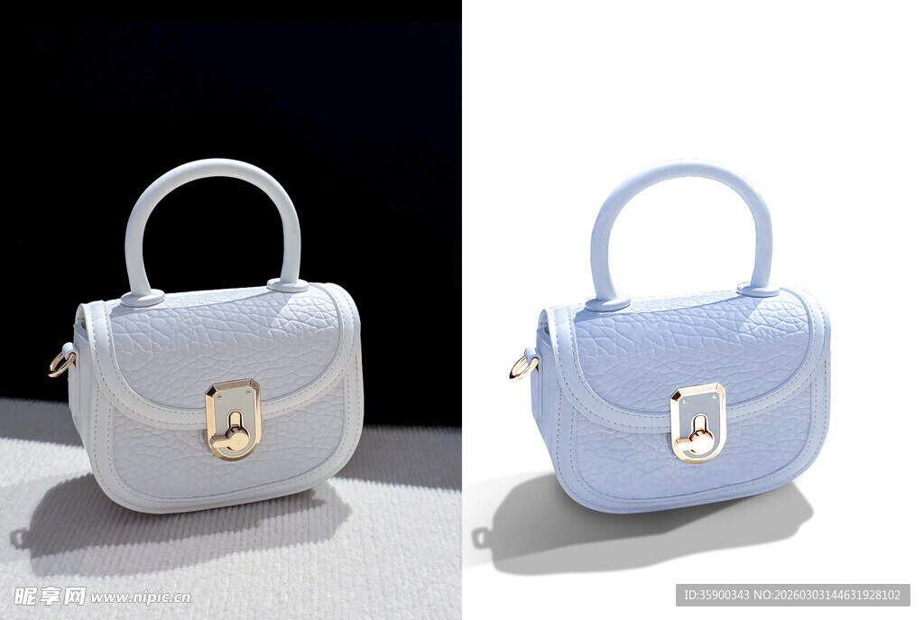 两款精致手提包展示
