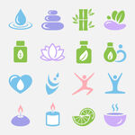 水疗瑜伽图标