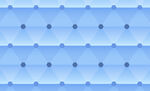 蓝色波点图案