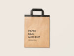 牛皮纸手提袋设计展示样机