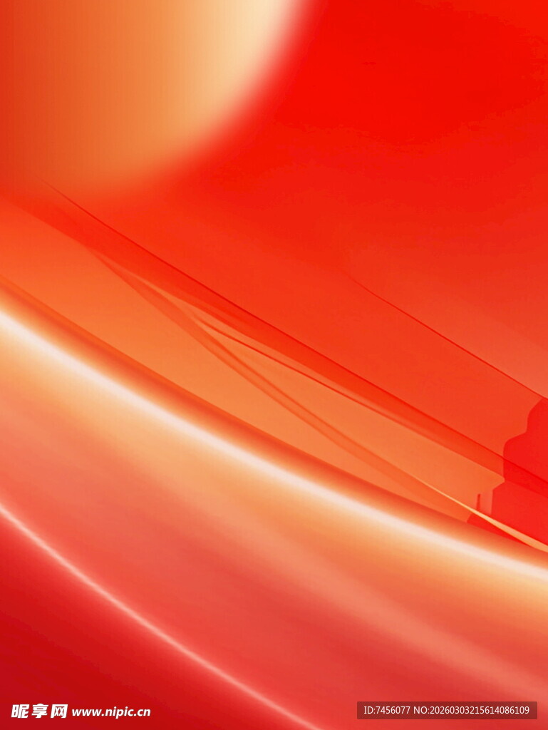 红色动感渐变抽象背景图