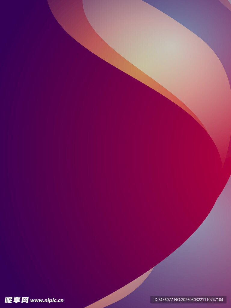 渐变色彩曲线背景图案