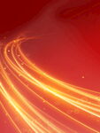 红色流光轨迹背景图