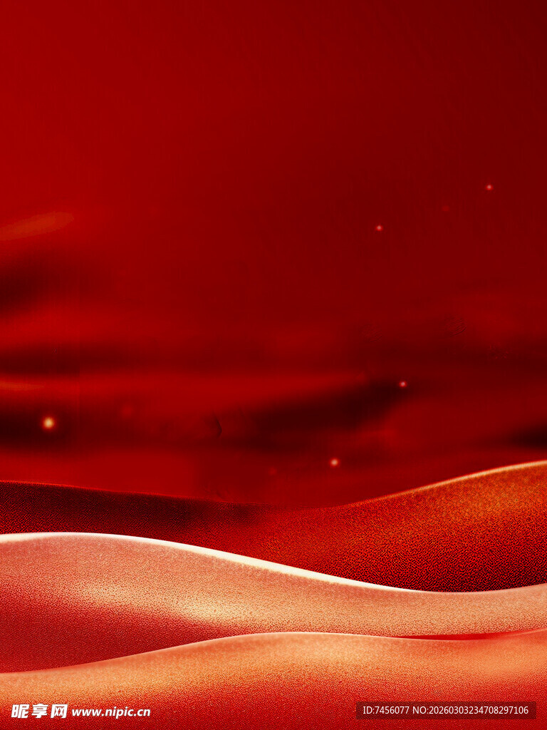 红色流动渐变背景纹理