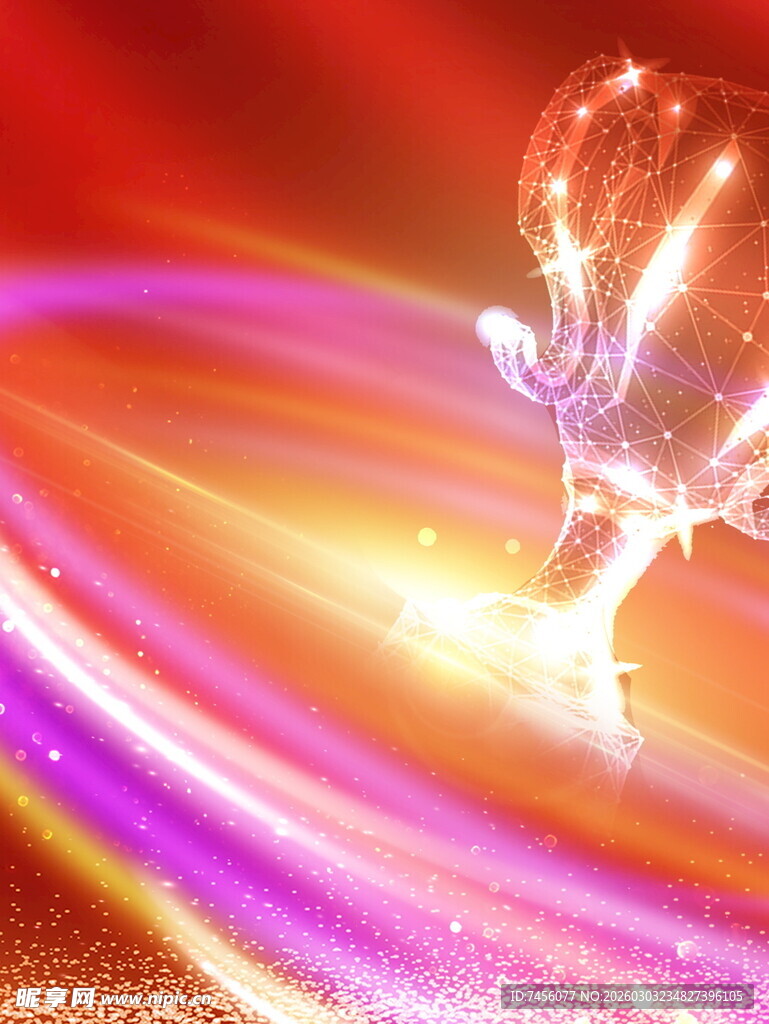 梦幻炫彩灵动光影之舞