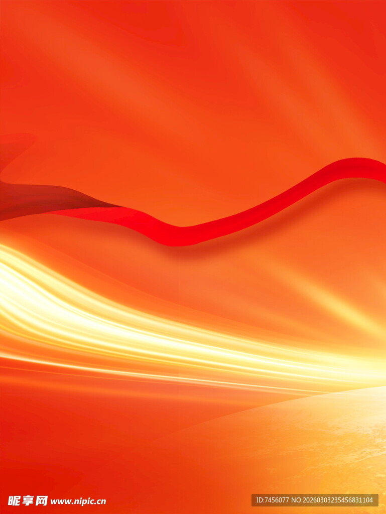 红色动感线条背景特效