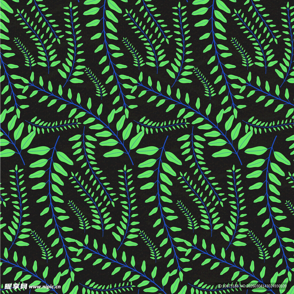 绿色叶脉图案纹理背景