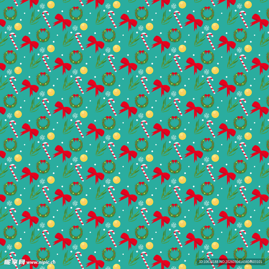 绿底多彩花卉图案纹理