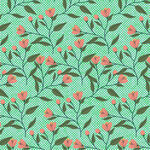 清新花卉图案背景设计