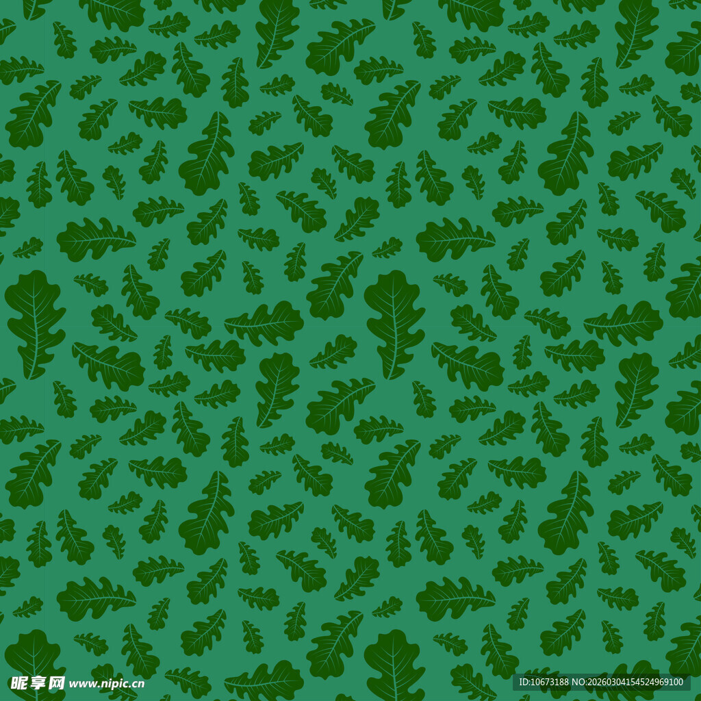 翠绿树叶图案背景纹理
