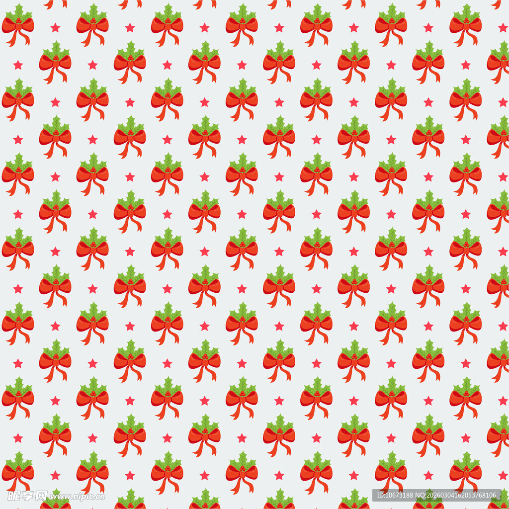 草莓图案无缝背景图