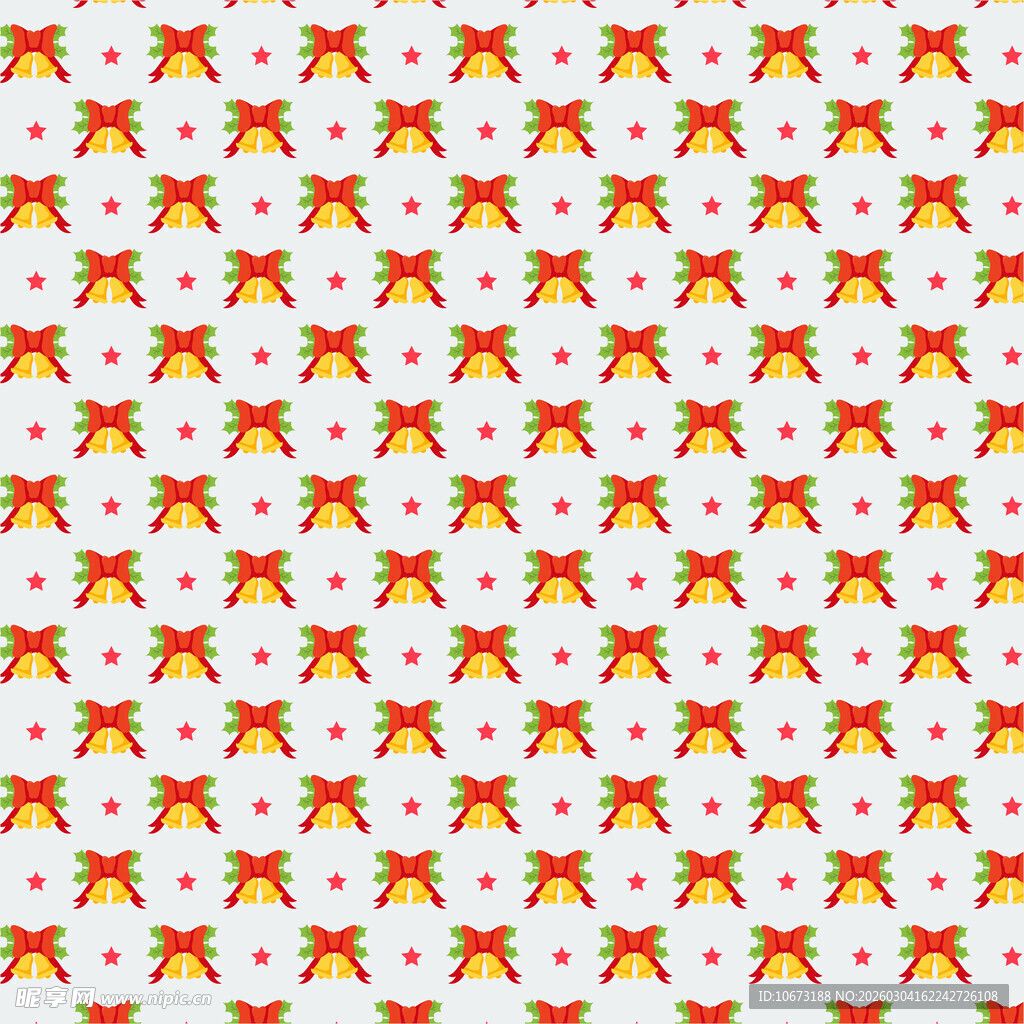 橙色蝴蝶结图案背景