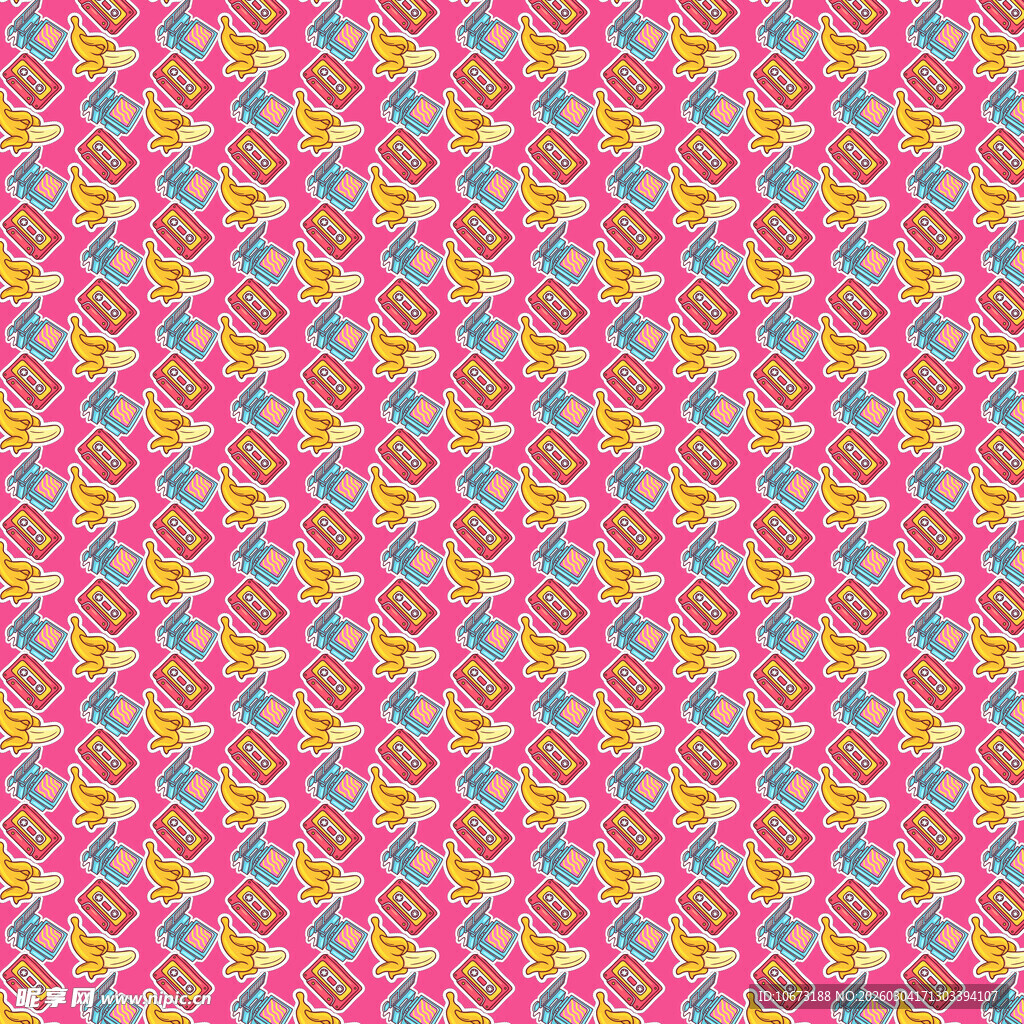 多彩几何花纹图案背景